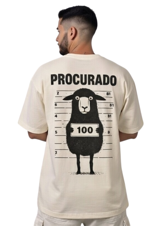 CAMISA OVERSIZED OVELHA PERDIDA - OFF-WHITE