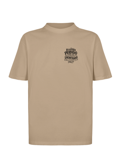 CAMISA OVERSIZED OVELHA PERDIDA - BEGE