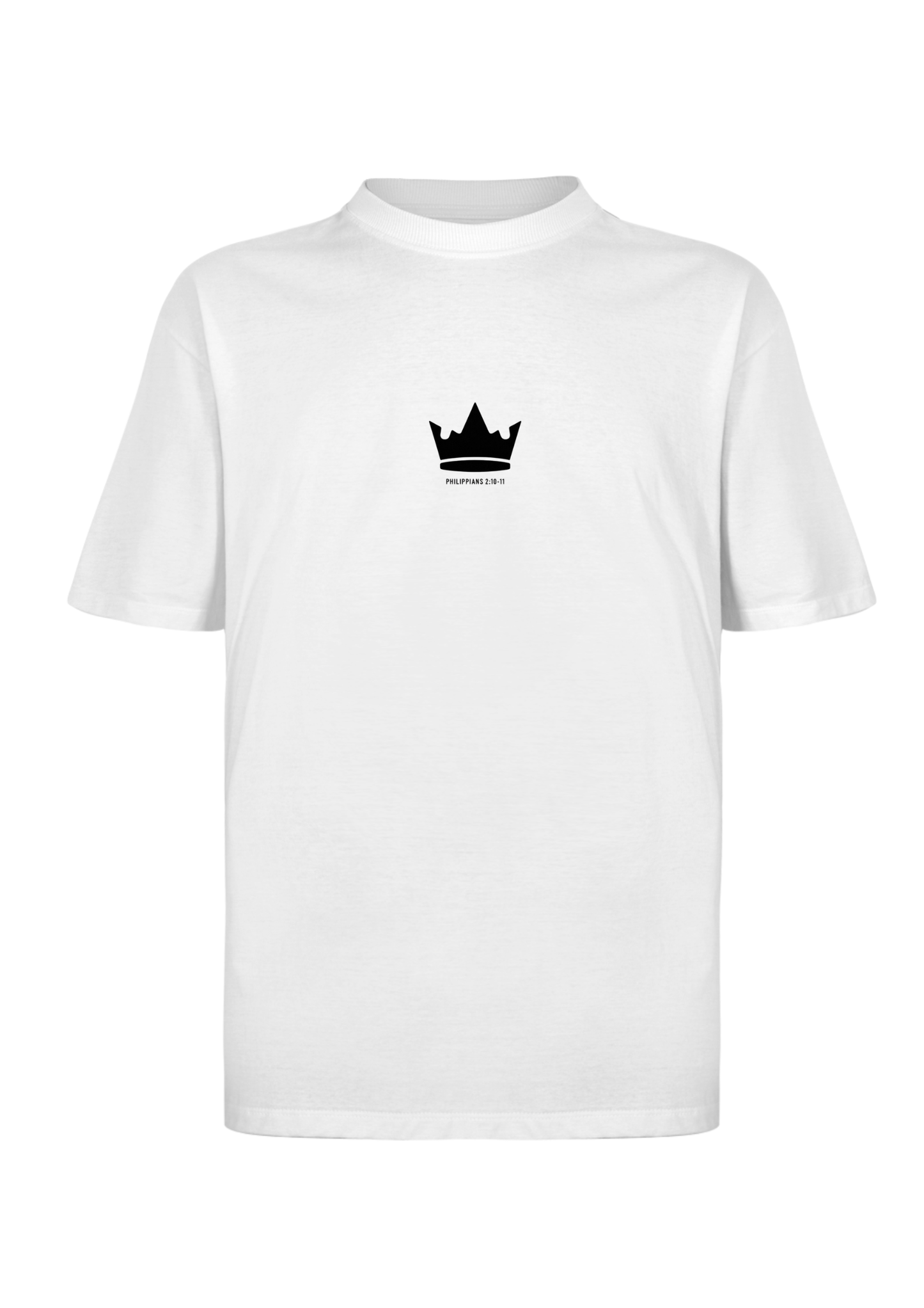 CAMISA OVERSIZED JESUS IS KING - BRANCO