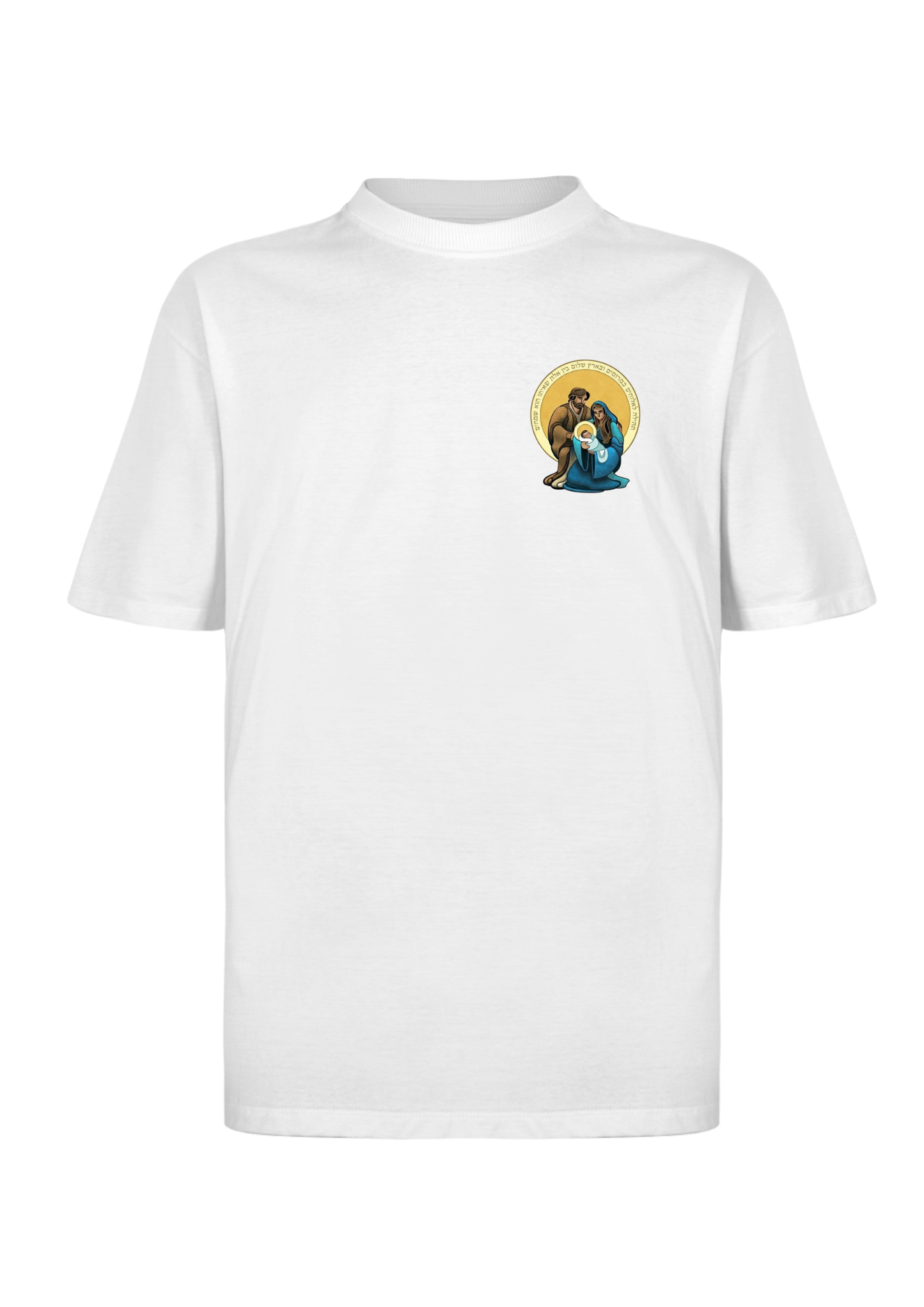 CAMISA OVERSIZED SAGRADA FAMÍLIA - BRANCA