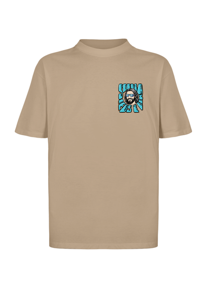 CAMISA OVERSIZED DEUS É BOM - MARROM