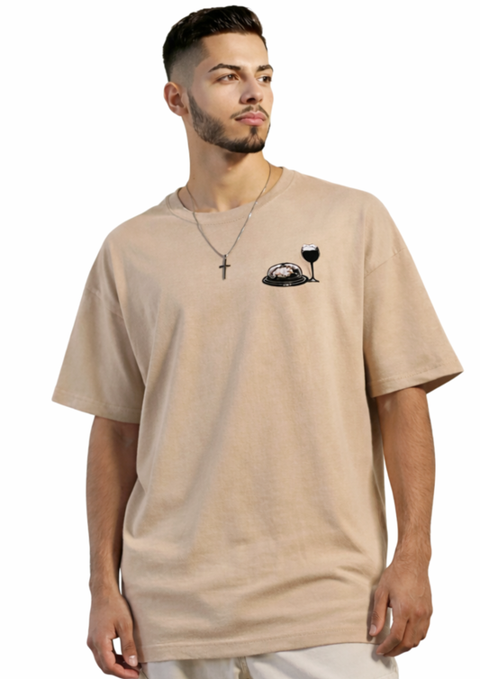 CAMISA OVERSIZED SANTA CEIA NEW EDITION - MARROM