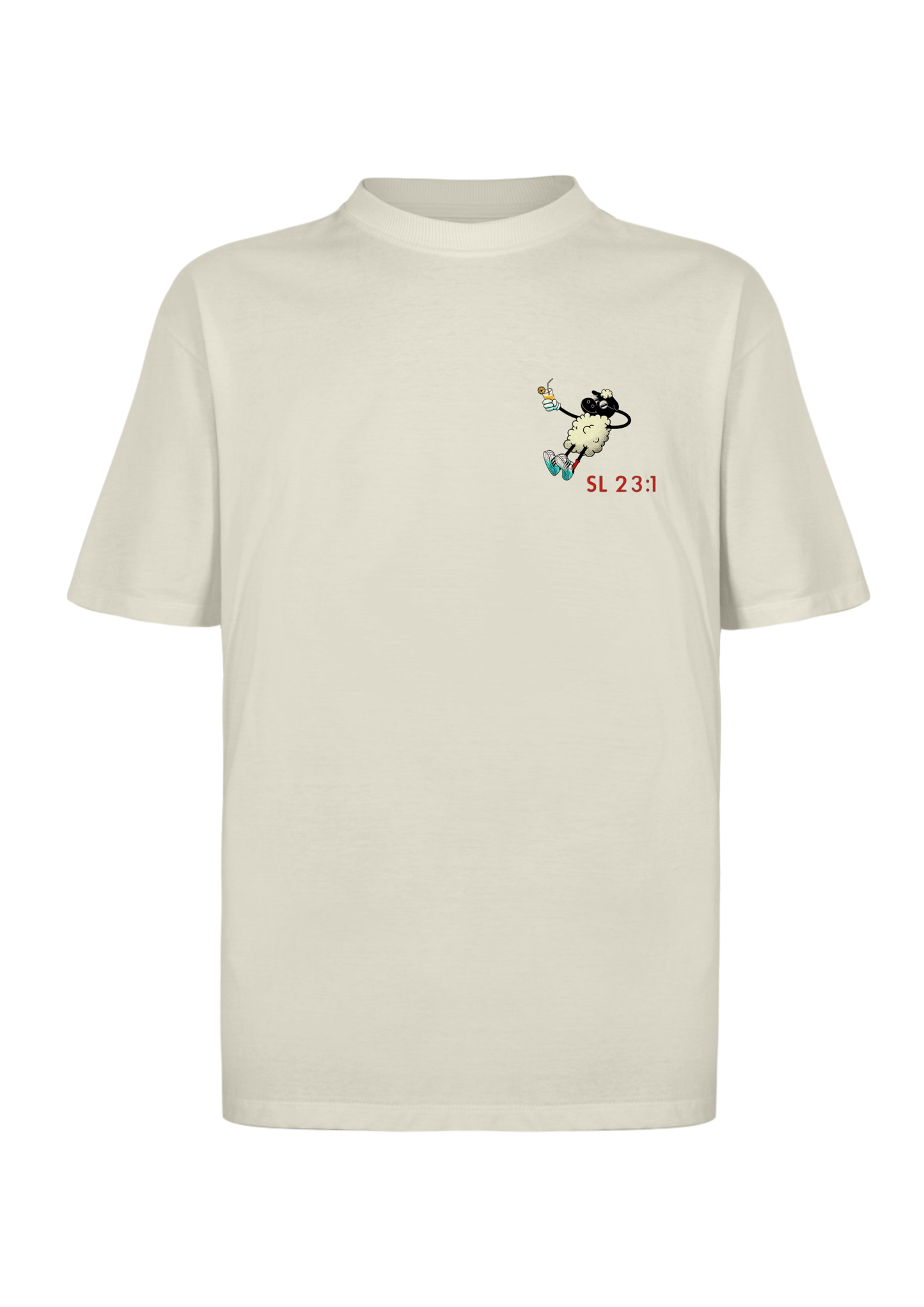 CAMISA OVERSIZED SALMOS 23 - OFF-WHITE