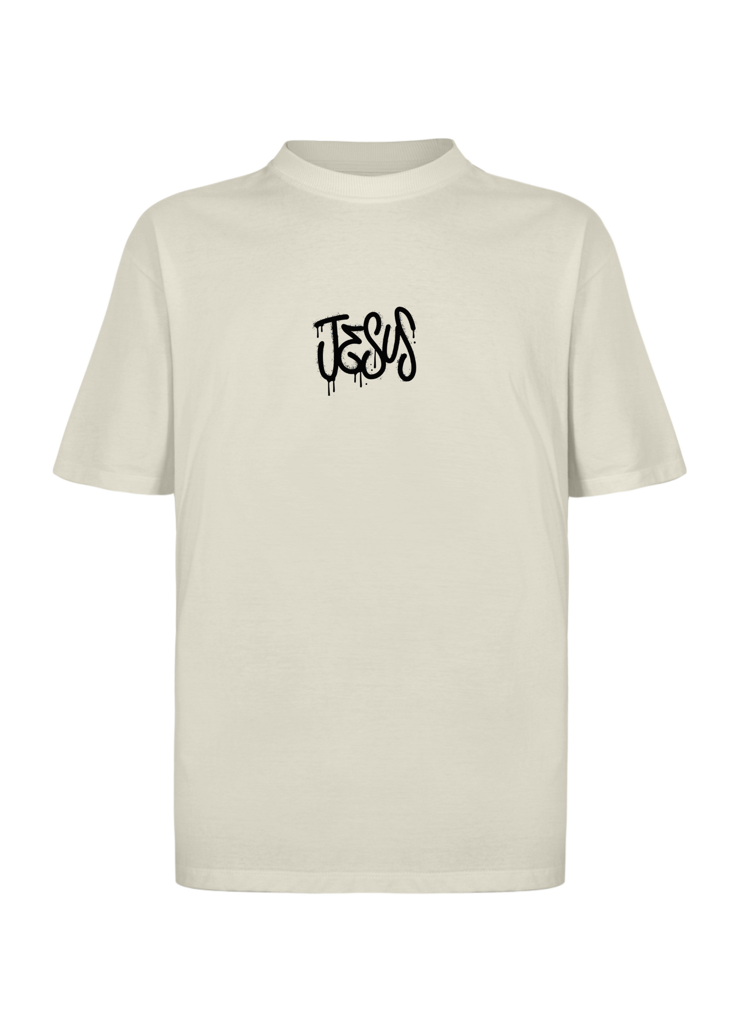 CAMISA OVERSIZED SIMPLE LIKE JESUS - OFF-WHITE