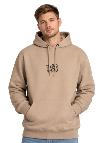 MOLETOM SIMPLE LIKE JESUS - BEGE