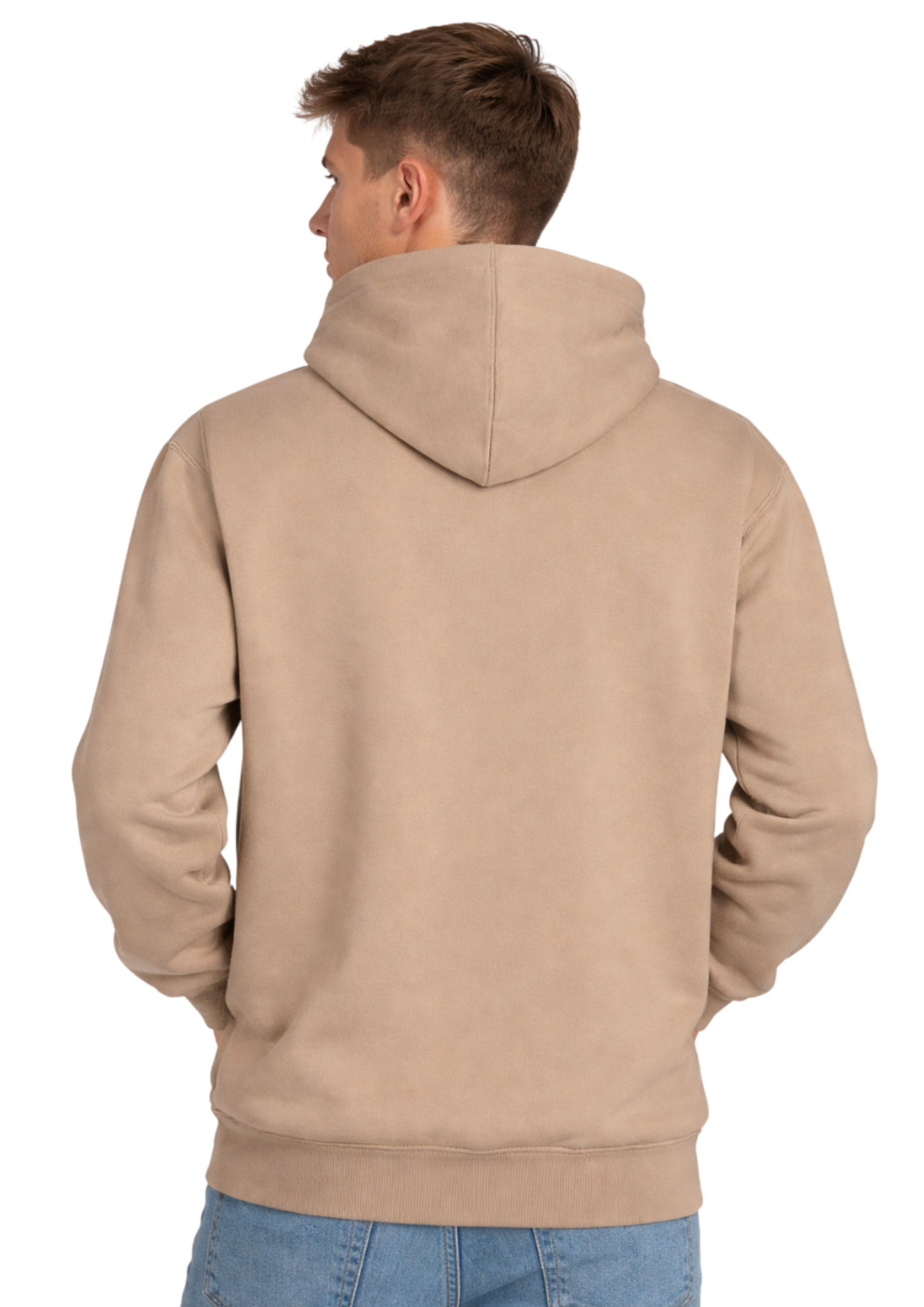 MOLETOM SIMPLE LIKE JESUS - BEGE
