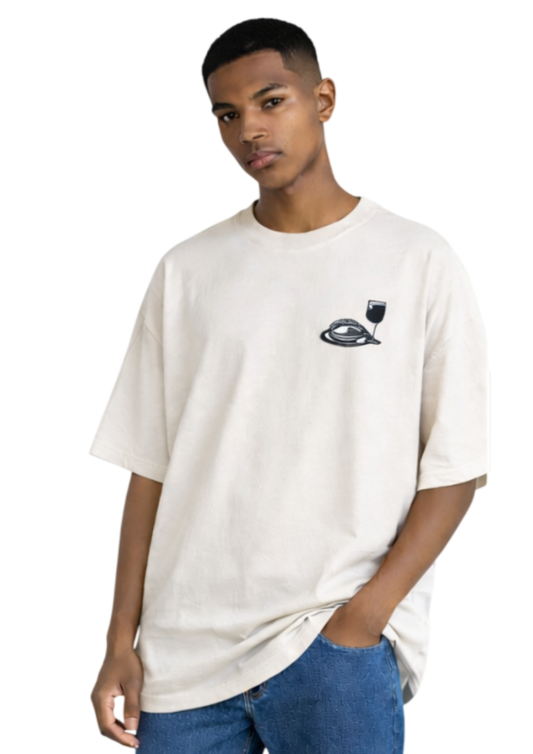 CAMISA OVERSIZED SANTA CEIA NEW EDITION - BRANCO