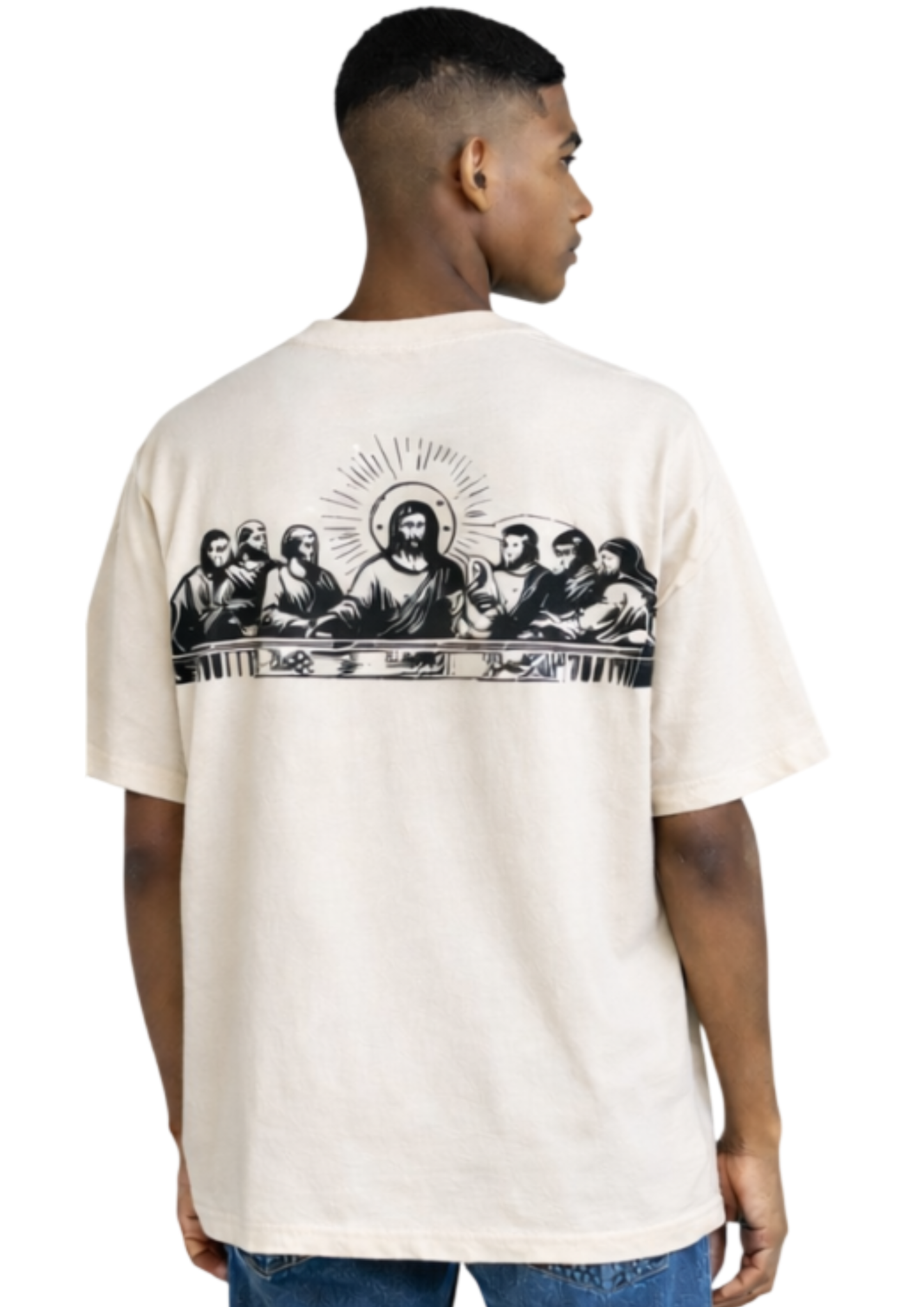 CAMISA OVERSIZED SANTA CEIA NEW EDITION - OFF-WHITE
