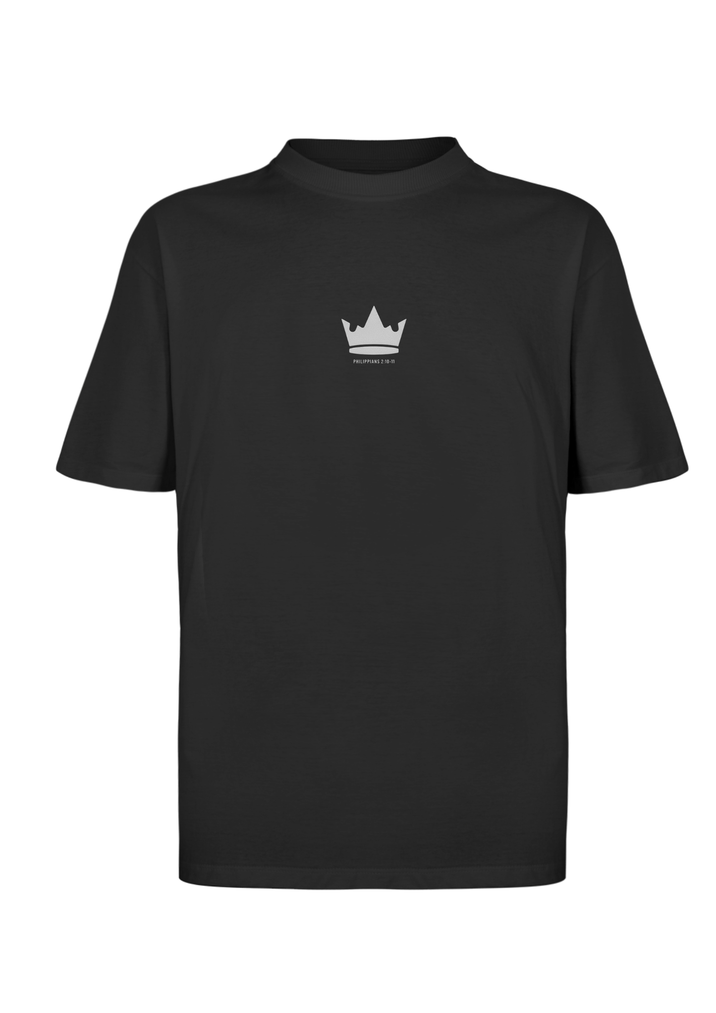 CAMISA OVERSIZED JESUS IS KING - PRETO
