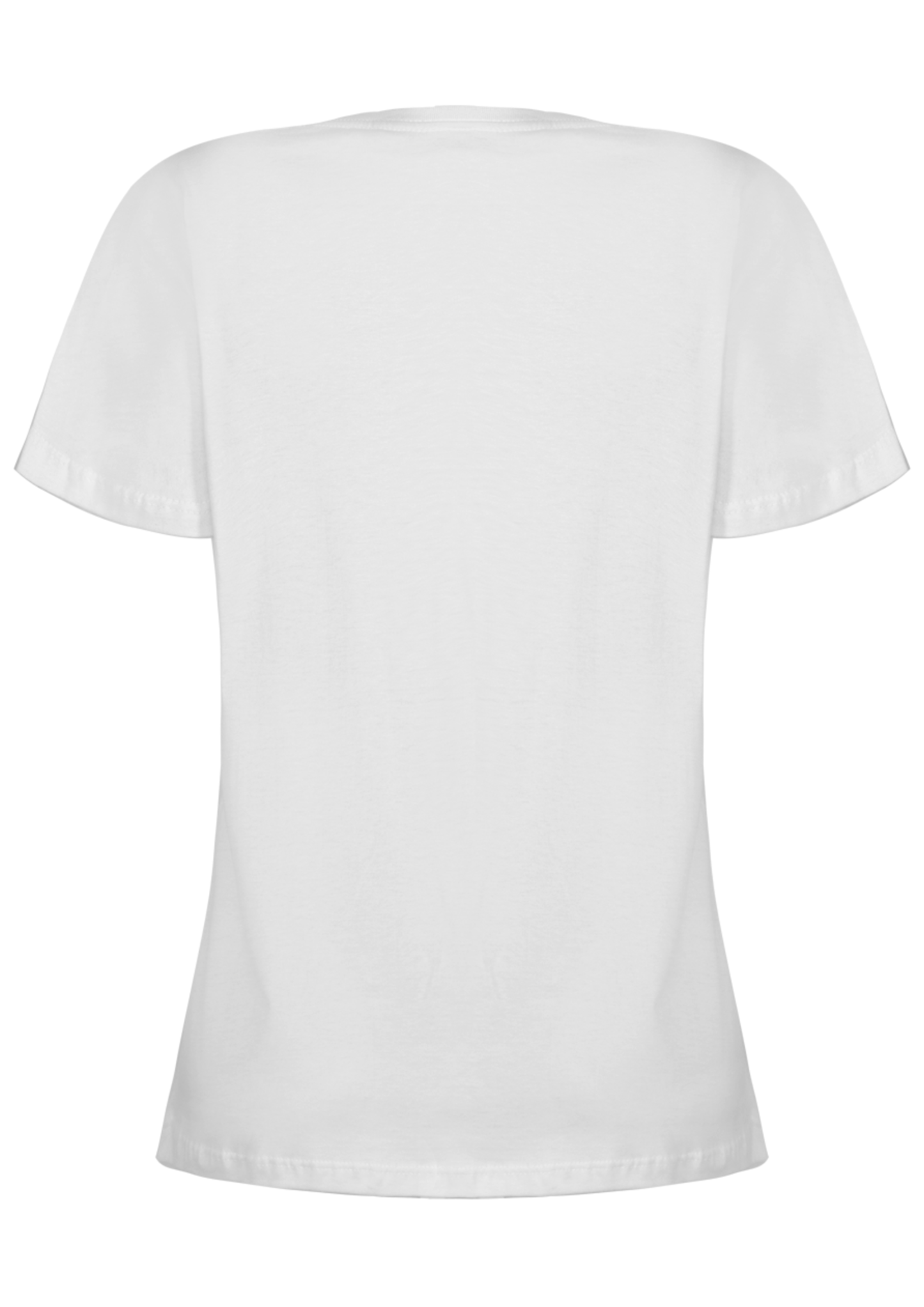 CAMISA BABY LOOK FILHA DO REI - BRANCO